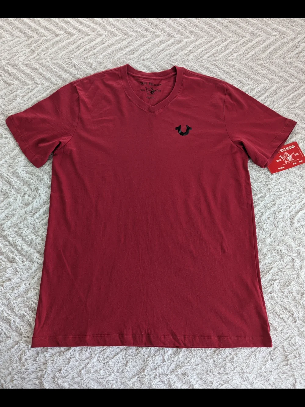 NWT True Religion Logo Tee